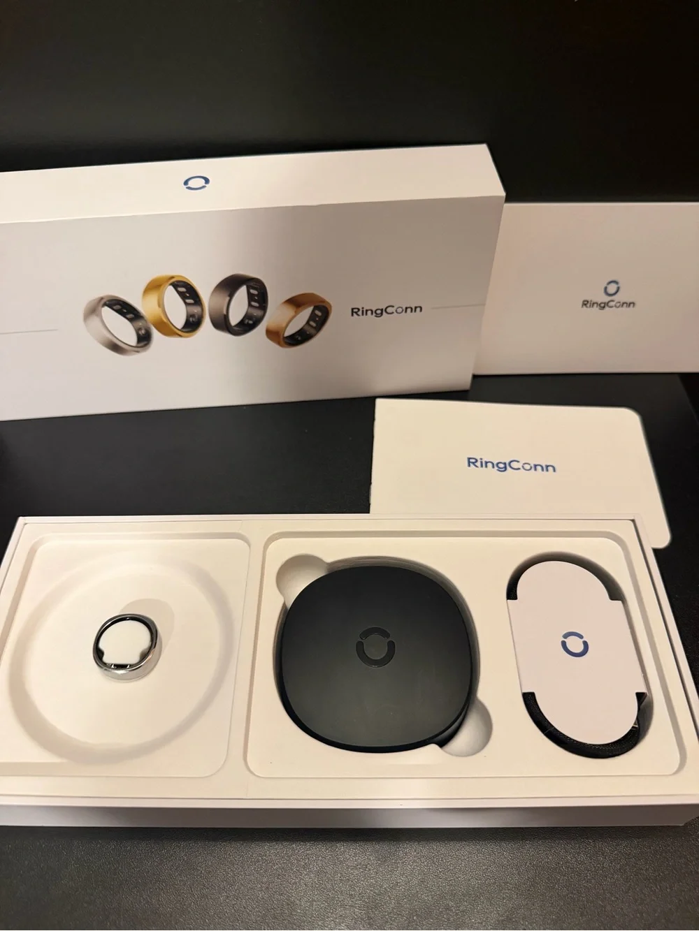 RingConn Gen 2- Silver size 7